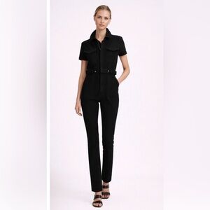 NWT Good American Fit For Success Jumpsuit Black Medium